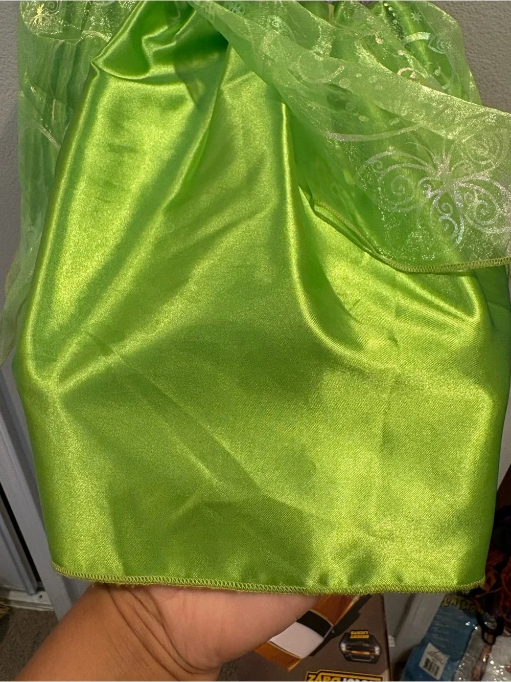 Disney Store Tinker Bell Halloween Costume Toddler Girls Size 5/6 Fairy Princess